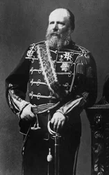 オレンジ・ナッサウ公、ルクセンブルク大公、そして1849年から1890年までオランダ国王を務めたウィリアム3世（1817-1890）の肖像。