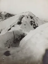 第一次世界大戦：山の風景