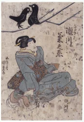 無題（カラー木版画）