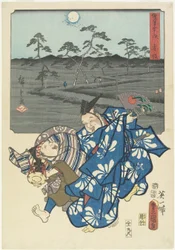 赤坂、1855年4月