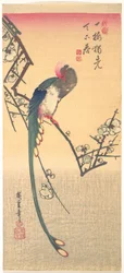 梅の枝の鳥