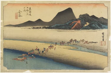 カナヤのO_i川の遠い銀行c。 1833