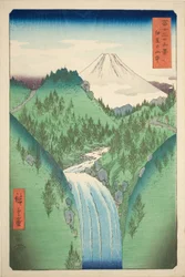 伊豆の山中 富嶽三十六景より