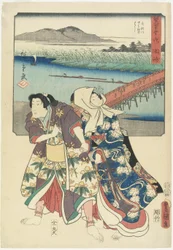 1855年4月岡崎
