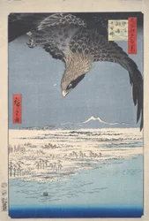 江戸百景 深川須崎平野