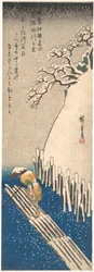 隅田川の雪