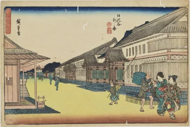 「日比谷の外」『江戸名所図会』より