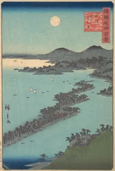 丹後天橋立、1859-61。