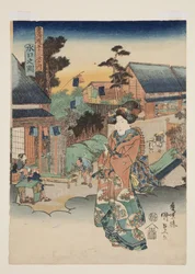 水口の図」（カラー木版画