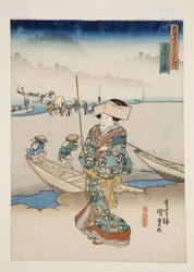 見附の図」（カラー木版画