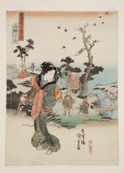 Sh?noの図」（カラー木版画