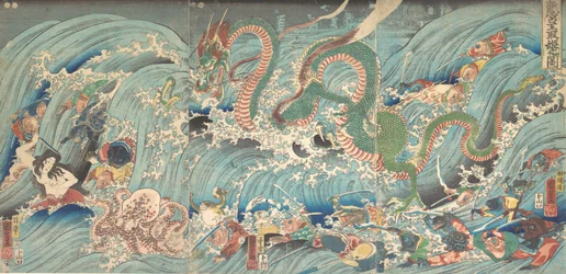 1853年、竜王の宮殿から盗まれた宝石を回収。
