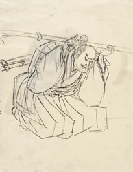 信濃左近友行の素描