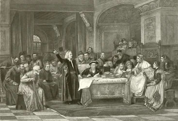 イザベラ前のコロンバス（グラビア）