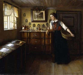 一瞬の休息、1918