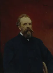 セルゲイ・ミハイロビッチ・トレチャコフの肖像1834-1892、1895