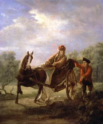 Voltaire em um carrinho, c. 1770-1775 (pintura)