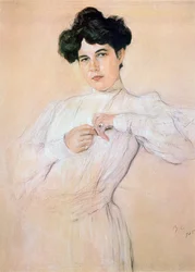 マリア・ボツキナの肖像」1905年