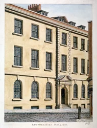 アポセカリーズ ホール、ロンドン市、1806 年。