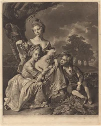 ライト・ファミリー ブラッドショー・チルドレン 1769年