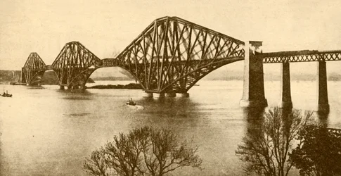 フォース橋、1930年。