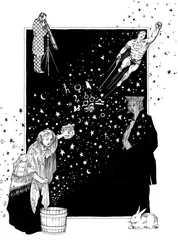 大空の星々のファンタスティックな物語