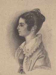 伯爵夫人ヴェラ・フョードロヴナ・ヴャゼムスカヤ（旧姓ガガリーナ） 1790-1886