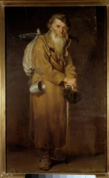 浮浪者ですね。Vasili (Vasili) Perov (1833-1882)の絵画