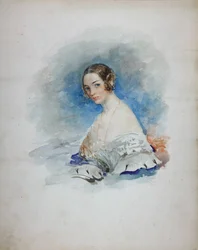 マリアイヴァノフナコチュベイ王女の肖像、バリヤチンスカヤ1818-1843年、1846年