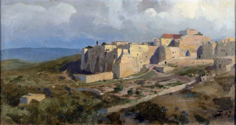 Bethleem ou Bethlehem - Bethlehem par Polenov, Vasili (Vassili, Vassily) Dmitrievich (1844-1927)