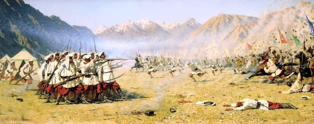突然の攻撃、1871