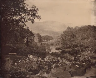 芝生、Dennicanniby、1870年代からの眺め。