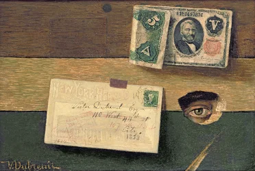 画家の眼 1898年頃（油彩・キャンバス）