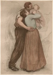 キス、1898年。