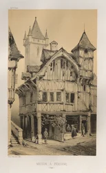 ...お願いします。 27、Maison A Peronne Somme、1860 年発行。