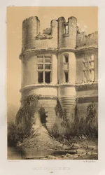 ... Pl 99、旧ベレンサルト城、1860年。