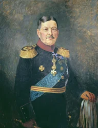コルマー・フライヘル・フォン・デア・ゴルツ将軍、1916年頃（キャンバスに油彩）