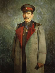 ブルガリア陸軍参謀総長ジェコン将軍、1916年頃（キャンバスに油彩）