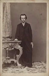 作曲家アントン・ルビンスタインの肖像 1829-1894.