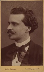 Portrait of the composer Eduard Strauss 1835-1916, 1874.    1198622   ja       japanese Successfully Translated  Original: Baumlandschaft Translat: Baumlandschaft 1344763 ja japanese Successfully Translated Original: Horatius Slaying his Sister Camilla aft