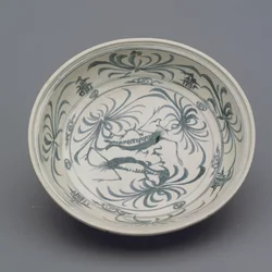 15世紀後半から16世紀初頭の水族館のシーン、李王朝（磁器）