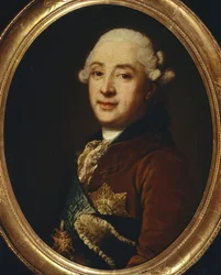 副首相アレクサンドル・ミハイロビッチ・ゴリツィンの肖像1723-1807、1764