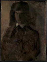 画家の弟で画家のスヴェン・ハンマースホイ