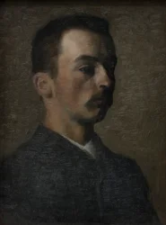 自画像、1890 年。