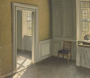 ベッドルーム、Strandgade 30、1906