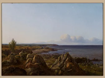 Østerlarskerの教区の眺め