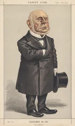 Vanity Fair：Statesman、No. 126 An Arbitrator、1872。