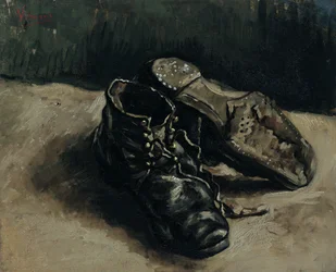 一足の靴、1886年
