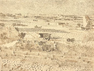 収穫 -- ラ クラウ平原、1888 年。
