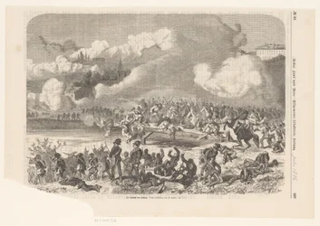 クストーザの戦い、1866 年 Die Schlacht con Custoza (オブジェクトのタイトル)